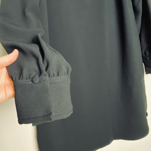 NWT J.Crew Long-Sleeve Shift Dress in Everyday Crepe Size 8 - Picture 5 of 13